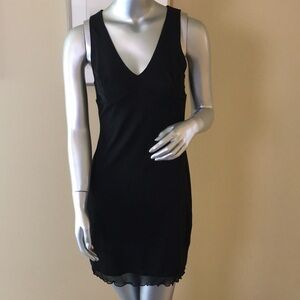 Solid Black GUESS Dress